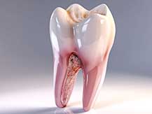Glenn Smile Center's 3D view into precise root canal services.